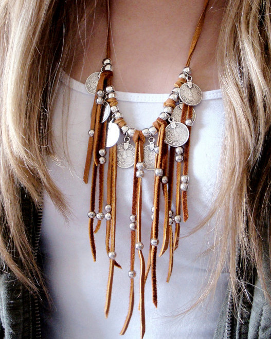 Collier Bohème à Franges