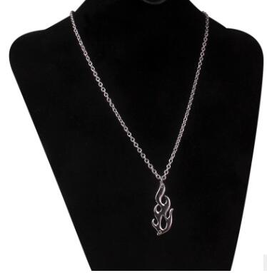 Collier chaîne unisexe en acier inoxydable Hip Hop