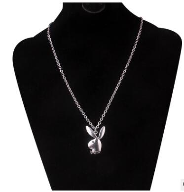 Collier chaîne unisexe en acier inoxydable Hip Hop