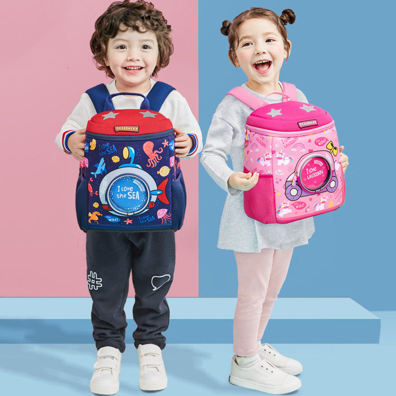 Cute Girls Kindergarten Backpack β Lightweight School Bag for Toddlers & Kids