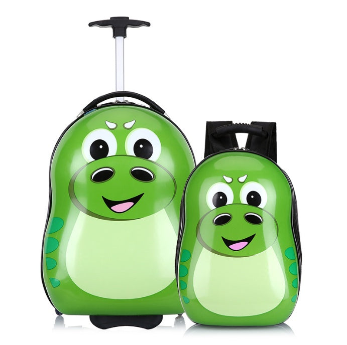 Kids School Travel Trolley Bag β 1 pcs Rolling Backpack with PC Shell