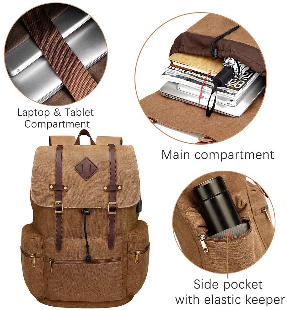 Teens High School Bookbag with Laptop Compartment-Large Capacity