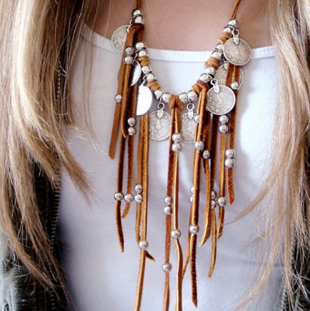 Collier Bohème à Franges
