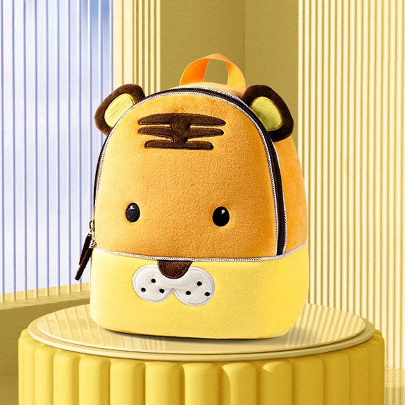 Plush Animal Backpack for Toddlers –Boys & Girls, Lightweight Animal Shaped Soft Carry Bags