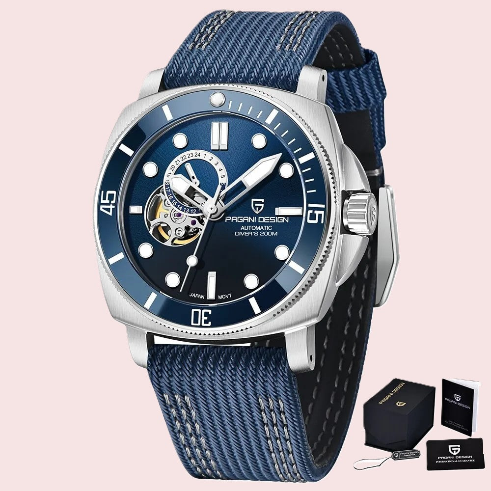 2024 PAGANI DESIGN Waterproof Sports Mechanical Watch (AE)