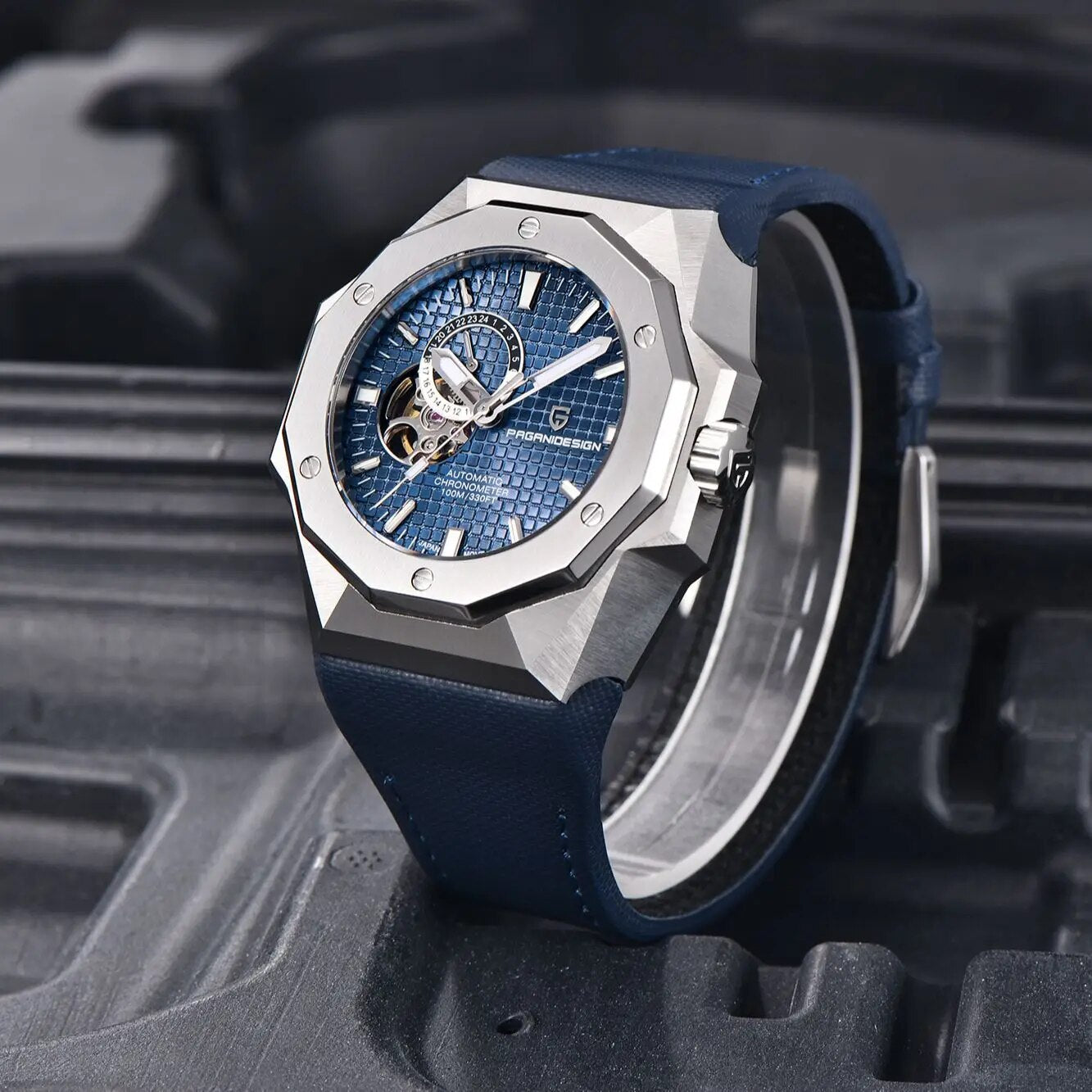 2024 PAGANI Automatic Mechanical Stainless Steel Sapphire Glass Waterproof Watch