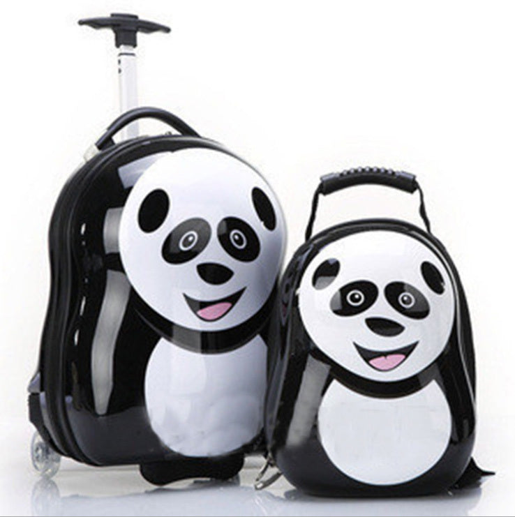 Kids School Travel Trolley Bag β 1 pcs Rolling Backpack with PC Shell
