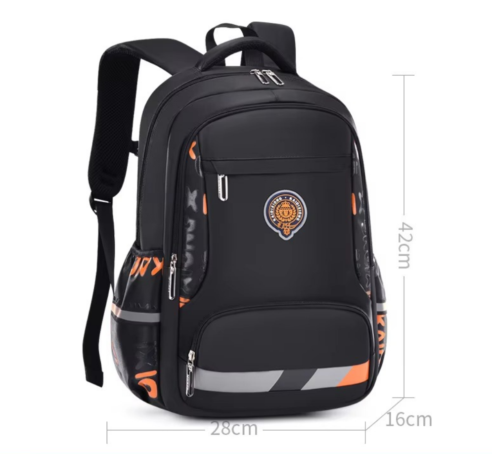 Orthopedic Multi-Pocket School Backpack for Boys β Durable Primary & High School Kids Schoolbag