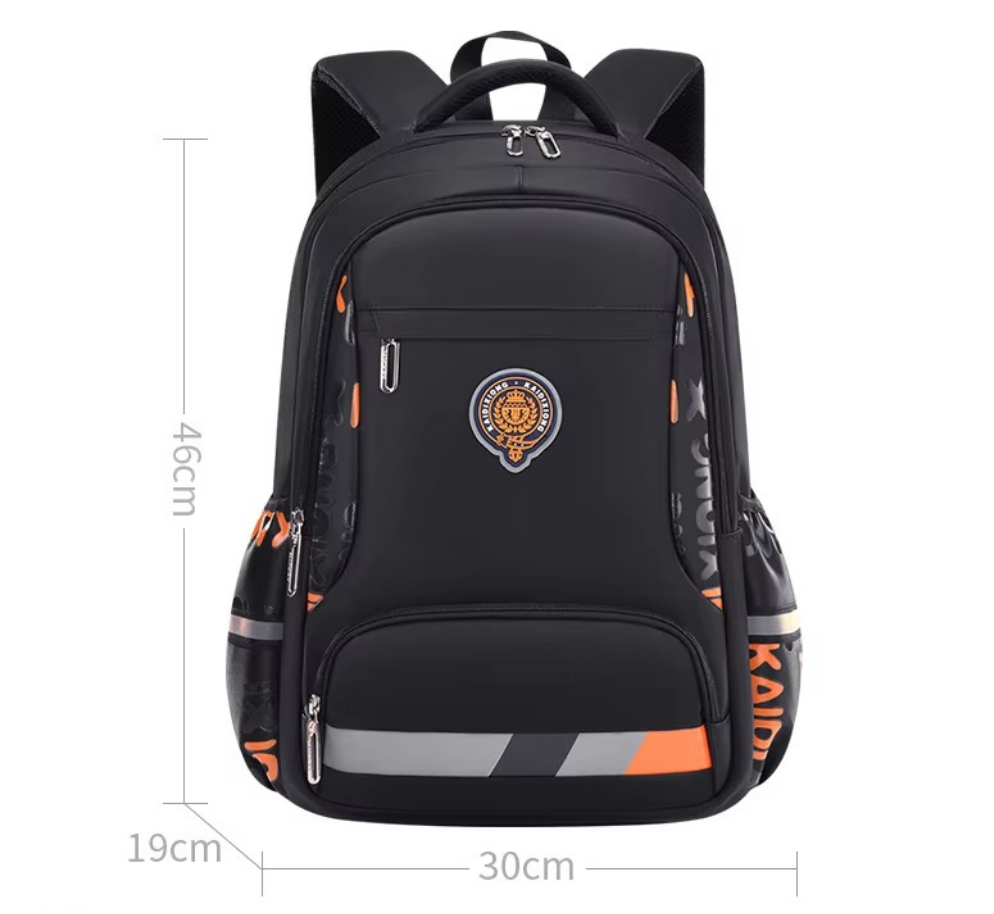 Orthopedic Multi-Pocket School Backpack for Boys β Durable Primary & High School Kids Schoolbag