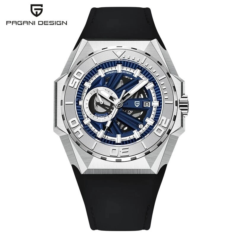 PAGANI Seiko movement Style Stainless Mechanical Waterproof Watch