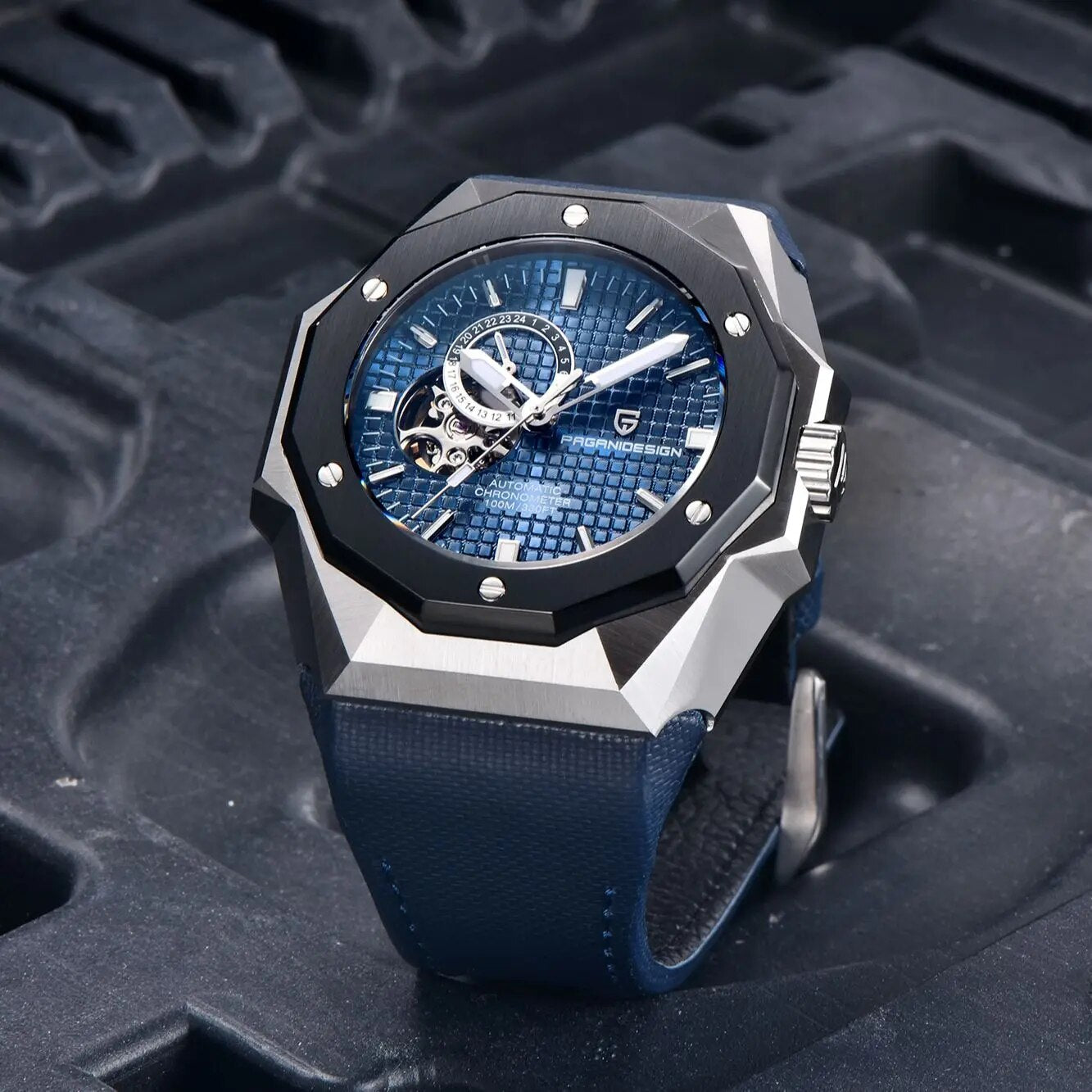 2024 PAGANI Automatic Mechanical Stainless Steel Sapphire Glass Waterproof Watch