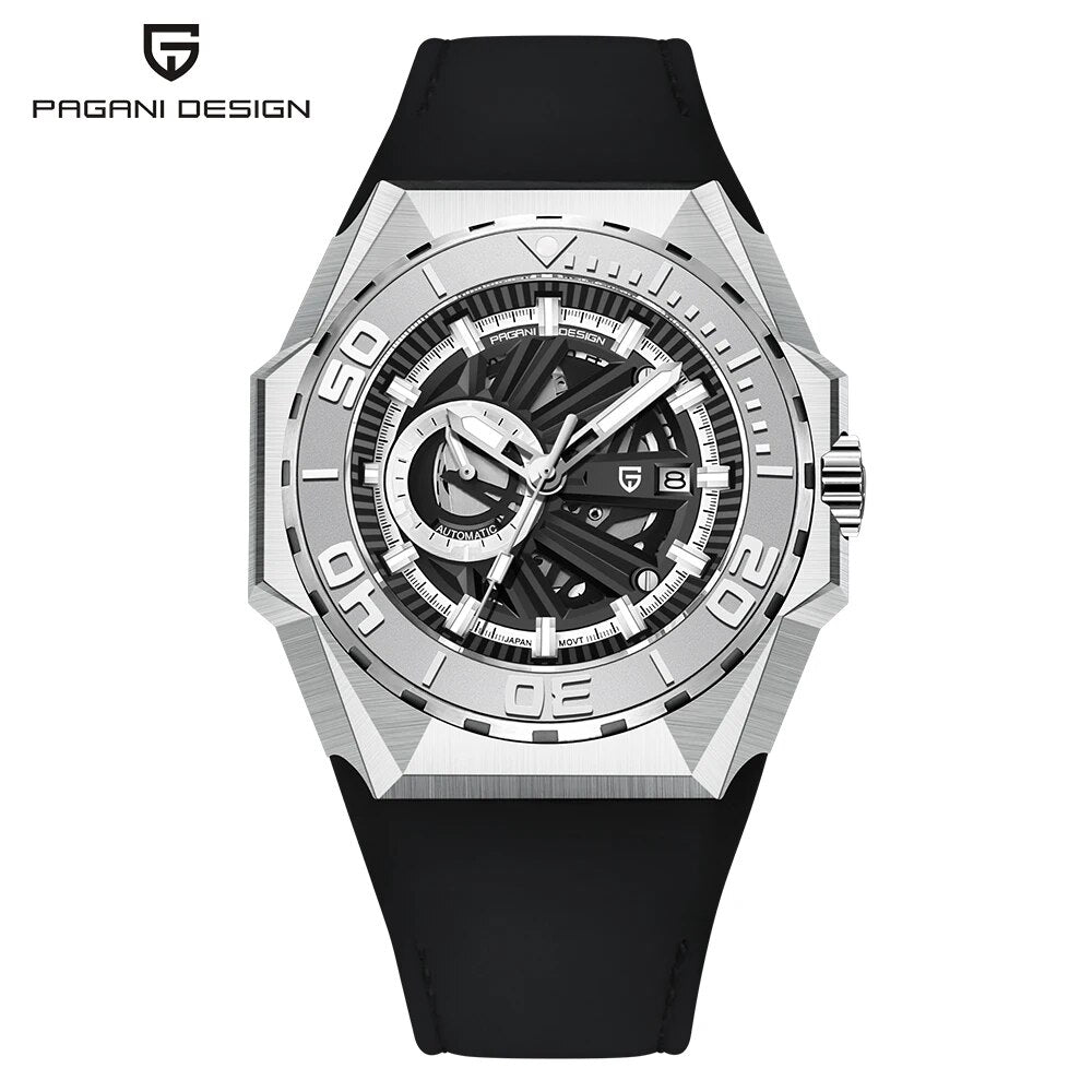 PAGANI Seiko movement Style Stainless Mechanical Waterproof Watch