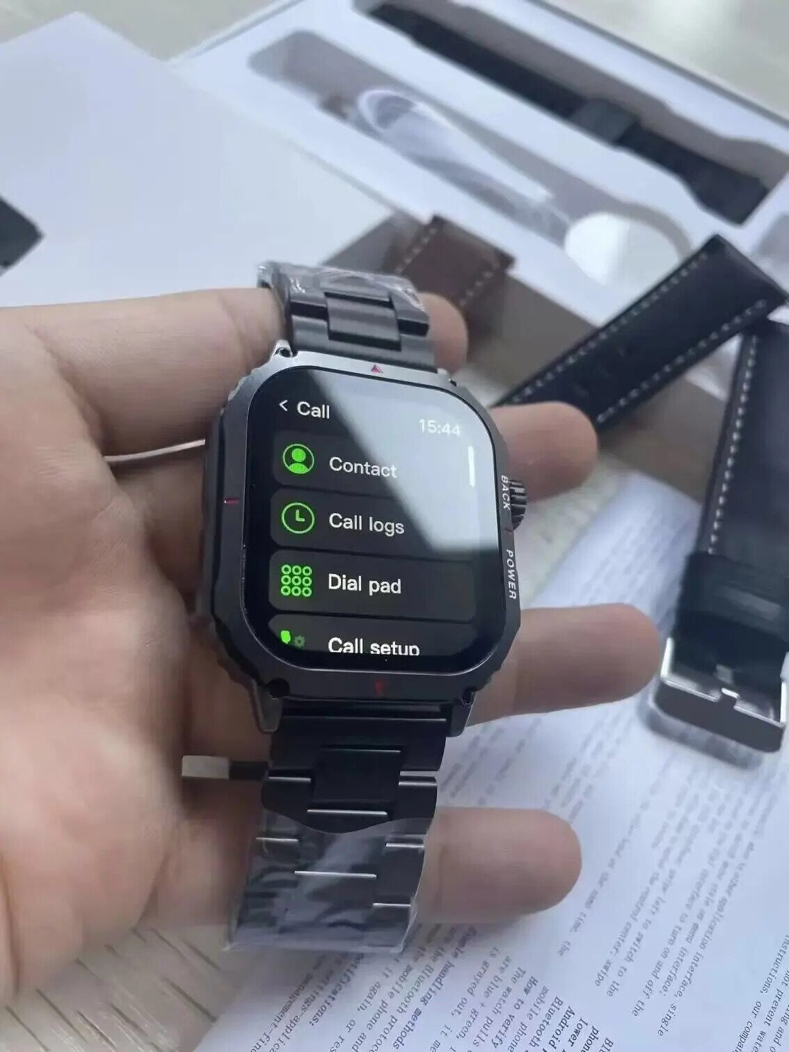 Wireless Charging Touch Screen Apple & Android Smart Watch for Men & Women