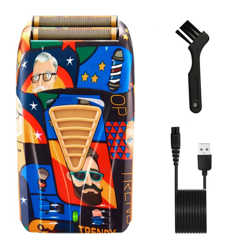 Tondeuses à cheveux et rasoir professionnels sans fil, Machine rechargeable 100-240V