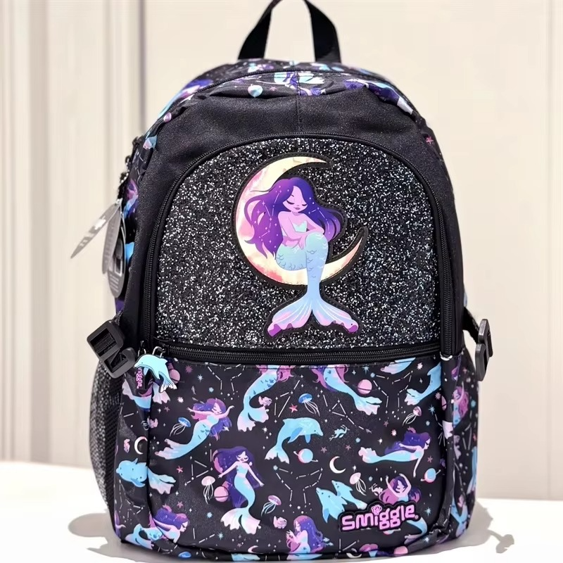 Mermaid Water Reflection Backpack & Pencil Case Set – Kids School Bag Smiggle Style Gift
