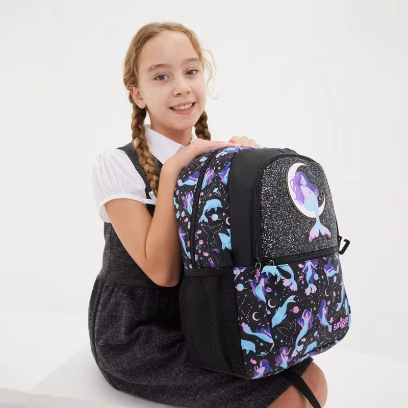 Mermaid Water Reflection Backpack & Pencil Case Set – Kids School Bag Smiggle Style Gift