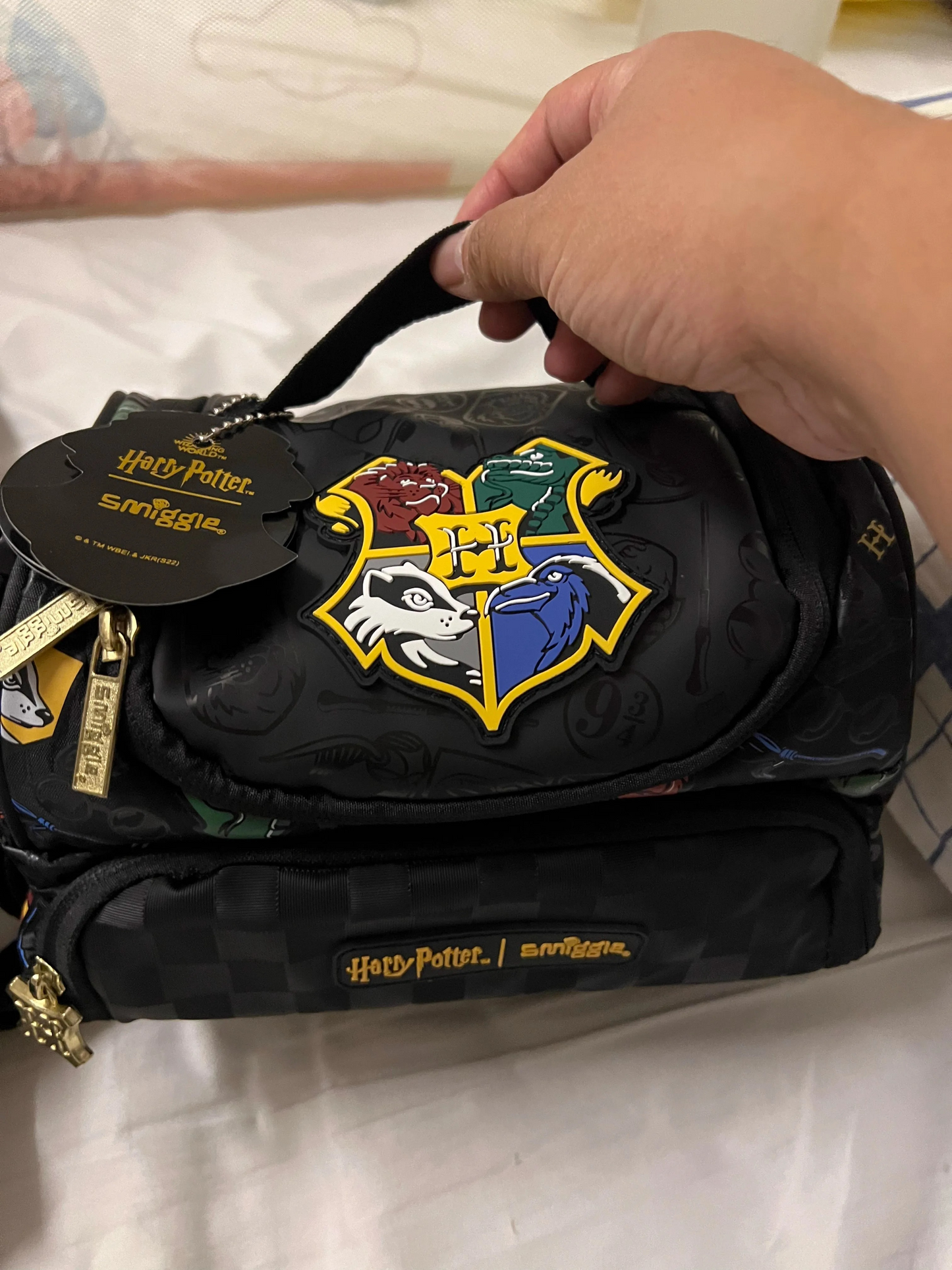 Harry Potter Hogwarts Backpack Set – Kids School Bag, Lunch Bag & Stationery Gift for Students & Birthdays