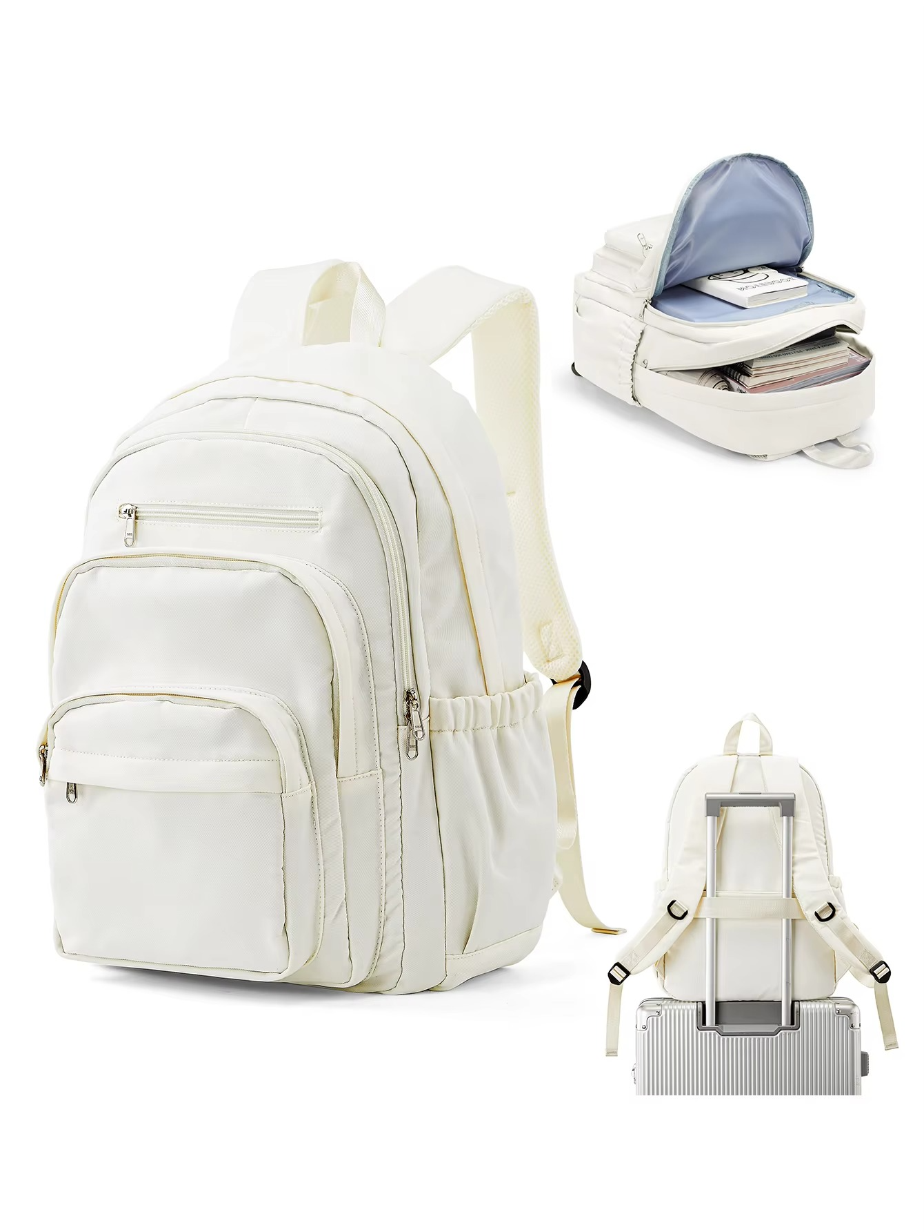 Teen High School Multi-pocket School Backpack for Girls & Boys β Travel Rucksack, Book Bag for Teenagers