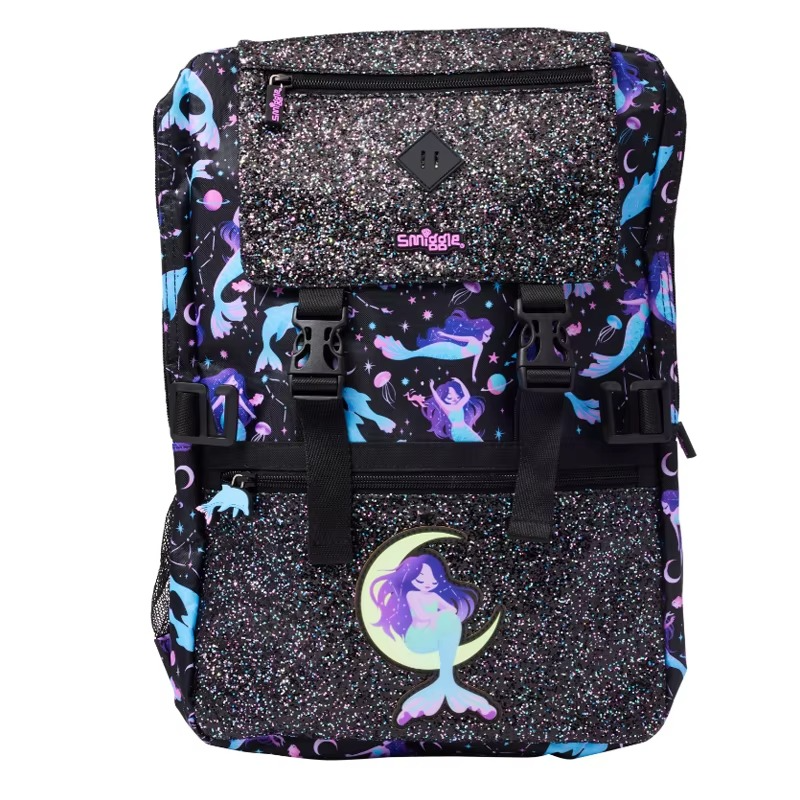 Mermaid Water Reflection Backpack & Pencil Case Set – Kids School Bag Smiggle Style Gift