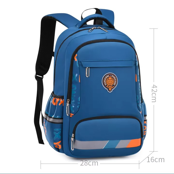 Orthopedic Multi-Pocket School Backpack for Boys β Durable Primary & High School Kids Schoolbag