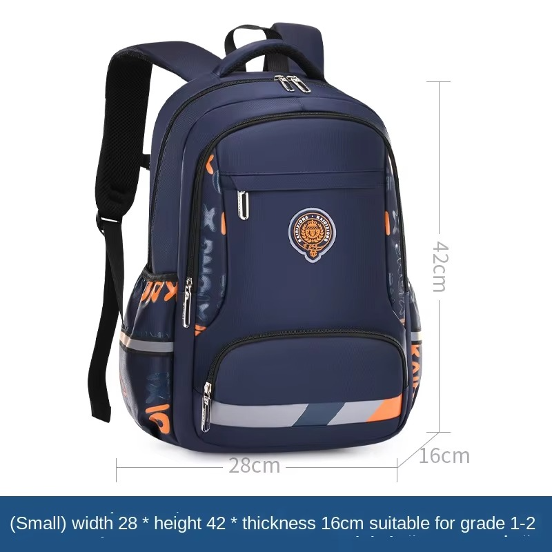 Orthopedic Multi-Pocket School Backpack for Boys β Durable Primary & High School Kids Schoolbag
