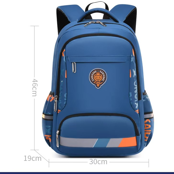 Orthopedic Multi-Pocket School Backpack for Boys β Durable Primary & High School Kids Schoolbag
