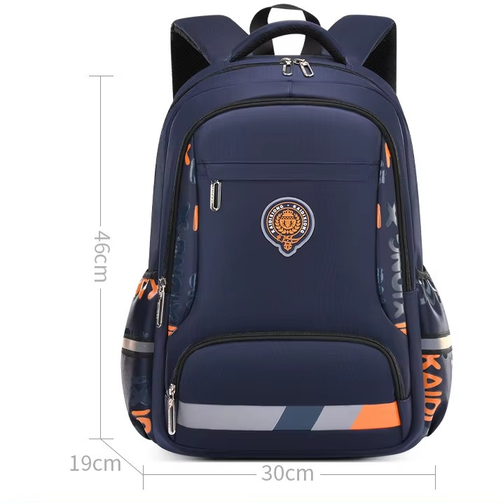 Orthopedic Multi-Pocket School Backpack for Boys β Durable Primary & High School Kids Schoolbag