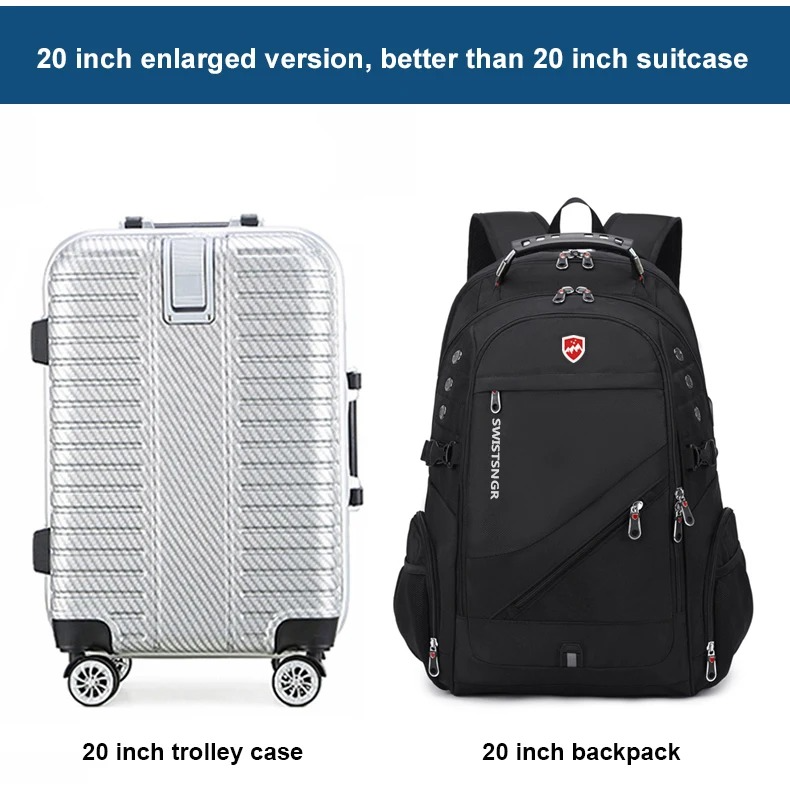 Laptop Backpack for Men & Women β Oxford Anti-Theft Travel Rucksack with USB, Large Capacity Bag