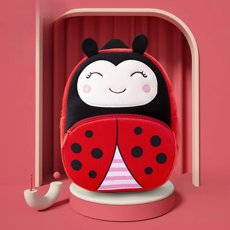 Plush Animal Backpack for Toddlers –Boys & Girls, Lightweight Animal Shaped Soft Carry Bags