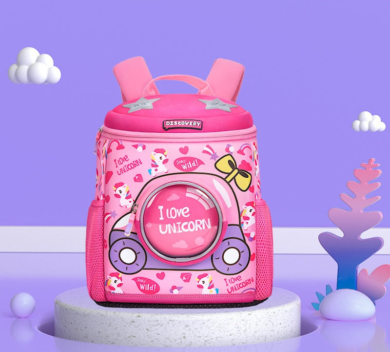 Cute Girls Kindergarten Backpack β Lightweight School Bag for Toddlers & Kids