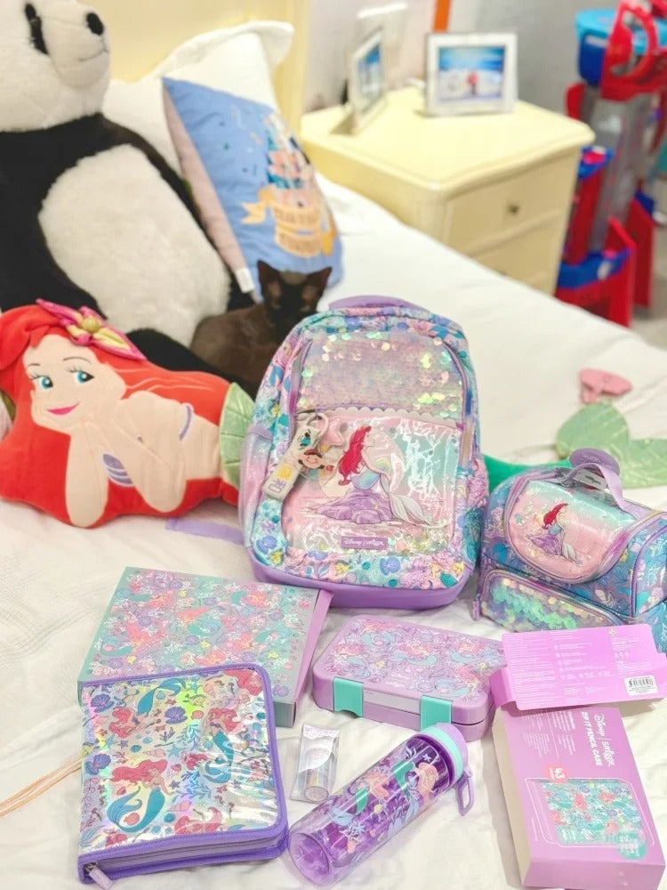 Mermaid Kids School Backpack Set