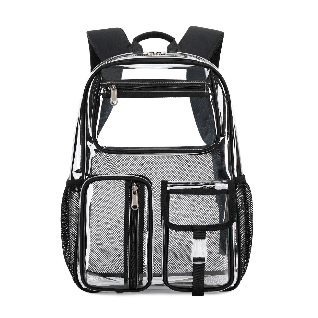 Transparent Jelly Backpack β Large Capacity Travel School Bag for Teen Girls