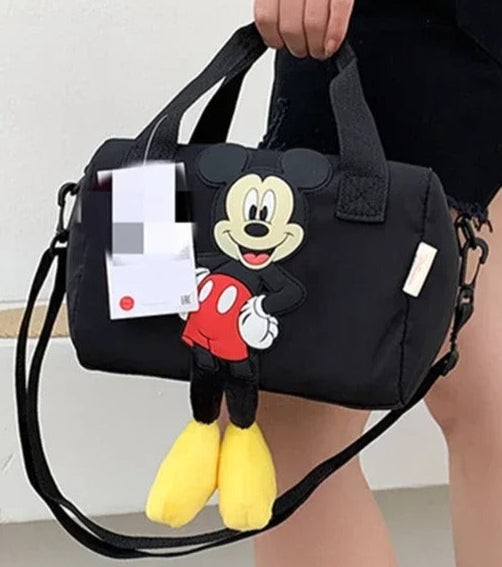 Mini Shoulder Travel Bag for Teen Girls β Mickey Mouse Crossbody Handbag, Gym bag