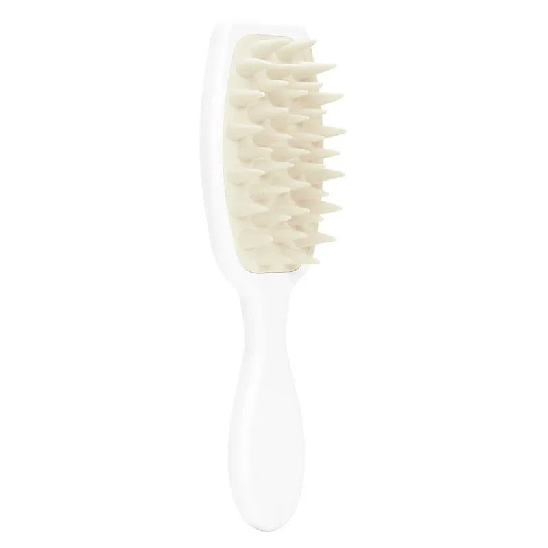 Silicone Scalp & Body Brush – Long Handle Shampoo Massager Comb