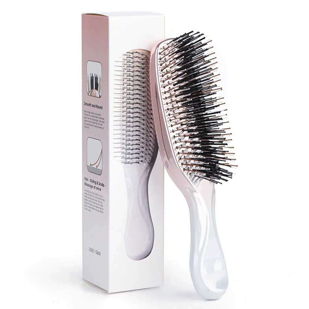 Electroplated Scalp Massage Shampoo Brush – Japanese Wet Detangling Massager