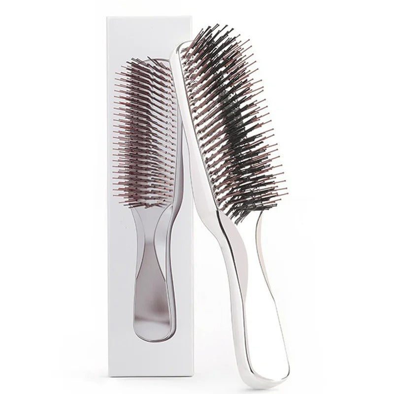 Electroplated Scalp Massage Shampoo Brush – Japanese Wet Detangling Massager