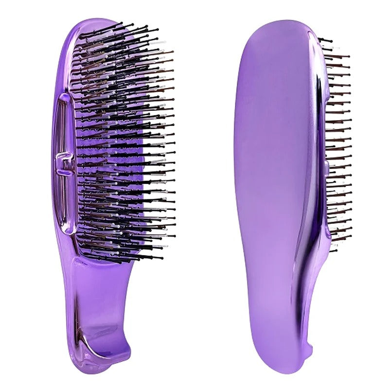 Electroplated Scalp Massage Shampoo Brush – Japanese Wet Detangling Massager