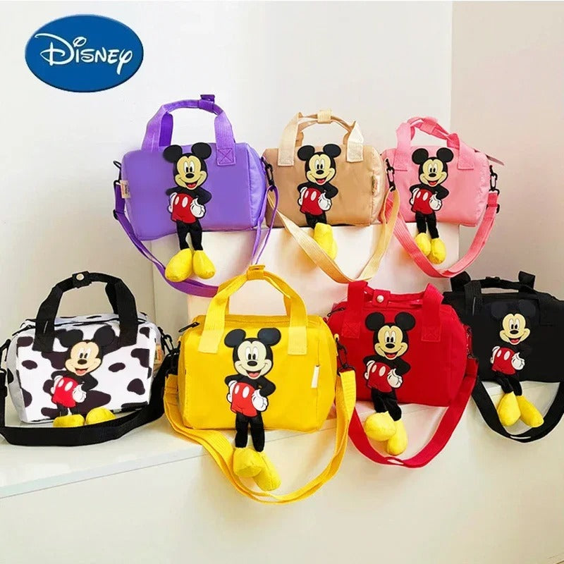 Mini Shoulder Travel Bag for Teen Girls β Mickey Mouse Crossbody Handbag, Gym bag