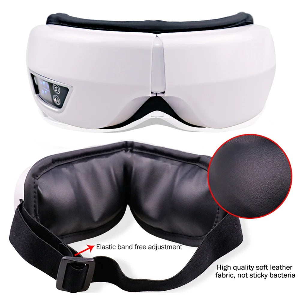 Smart Eye Massager with Heat, Vibration & Air Compression