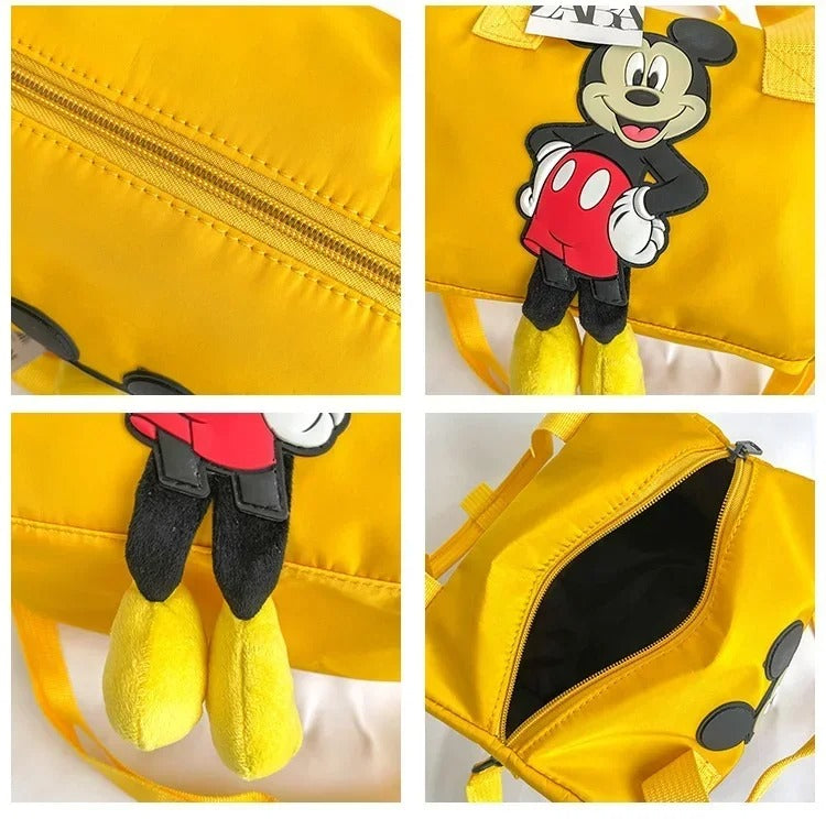 Mini Shoulder Travel Bag for Teen Girls β Mickey Mouse Crossbody Handbag, Gym bag