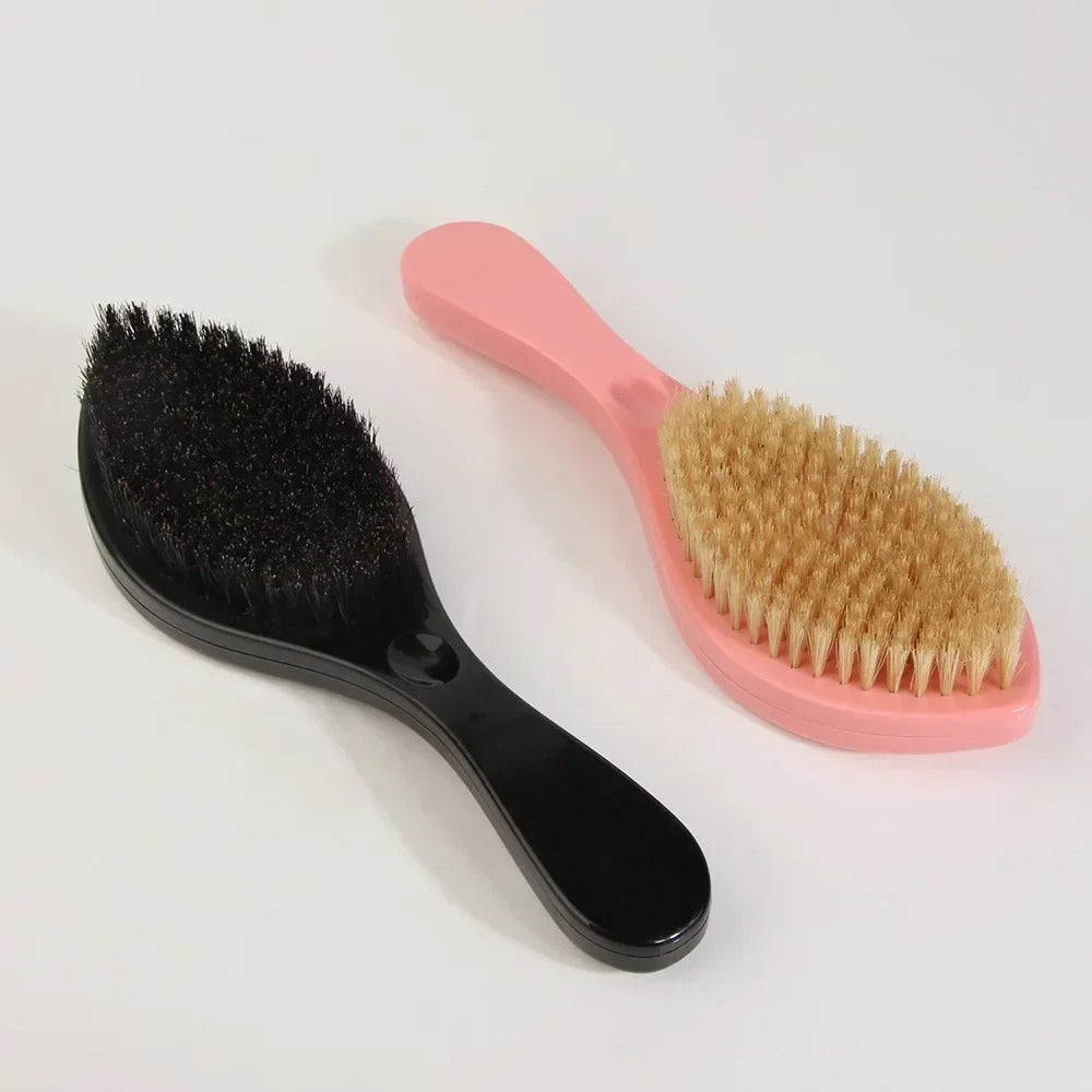 Men’s Boar Bristle Beard Brush – Grooming & Face Massage Comb