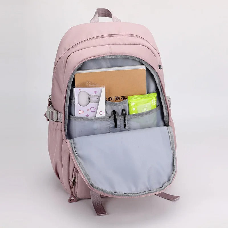 Girls Waterproof School Backpack β Large Oxford School Bag for Kids, Laptop Book Bag for High School & Travel