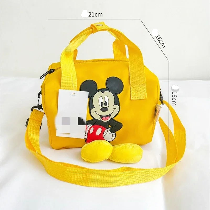 Mini Shoulder Travel Bag for Teen Girls β Mickey Mouse Crossbody Handbag, Gym bag