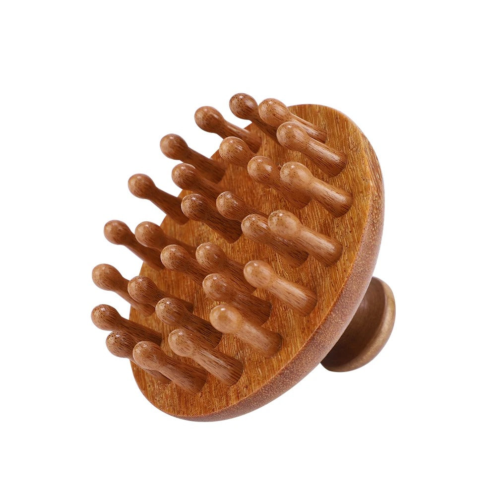 Wooden Massage Brush – Anti-Cellulite & Scalp Meridian Comb