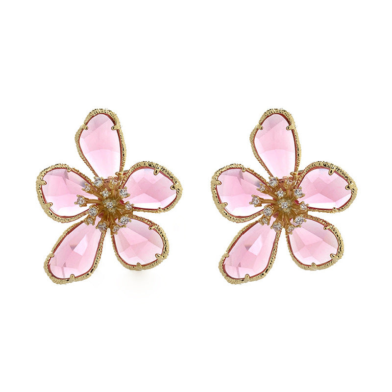 Flowers Stud Earrings