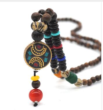 Various Style Unisex Beaded Gemstone Necklace