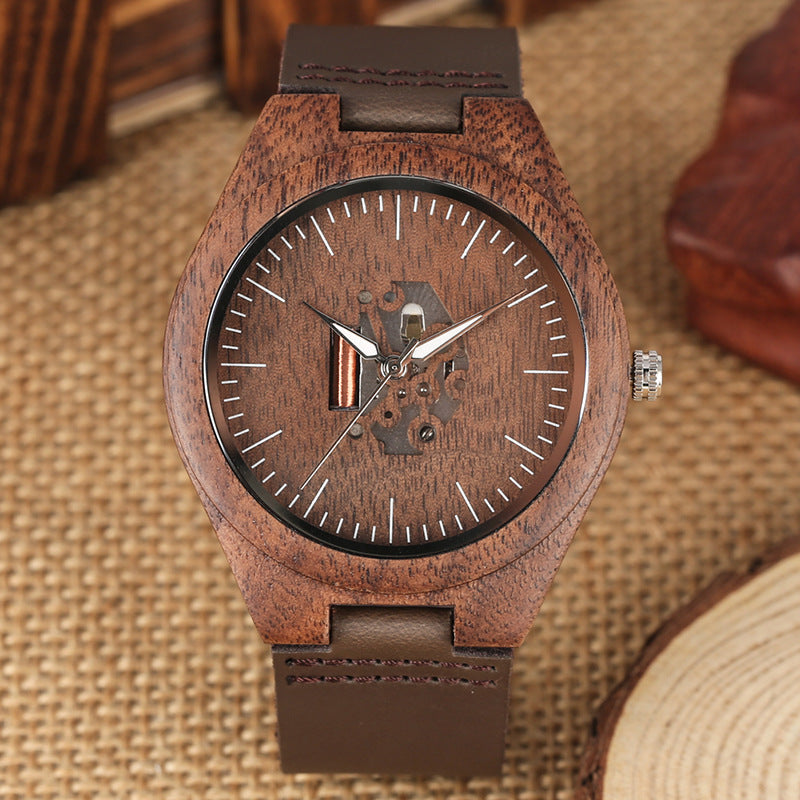 Couple Wooden Casual Quartz Watch