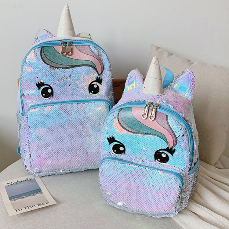 Unicorn Sequin Backpack for Girls – Stylish Glitter School Bag with Soft Straps, Available in 2 Sizes & 8 Colors