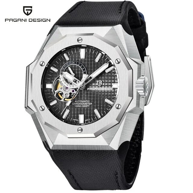 2024 PAGANI Automatic Mechanical Stainless Steel Sapphire Glass Waterproof Watch