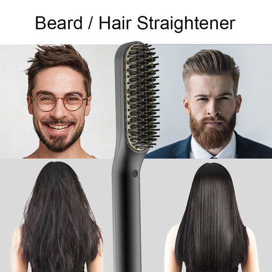 Beard & Hair Straightening Brush